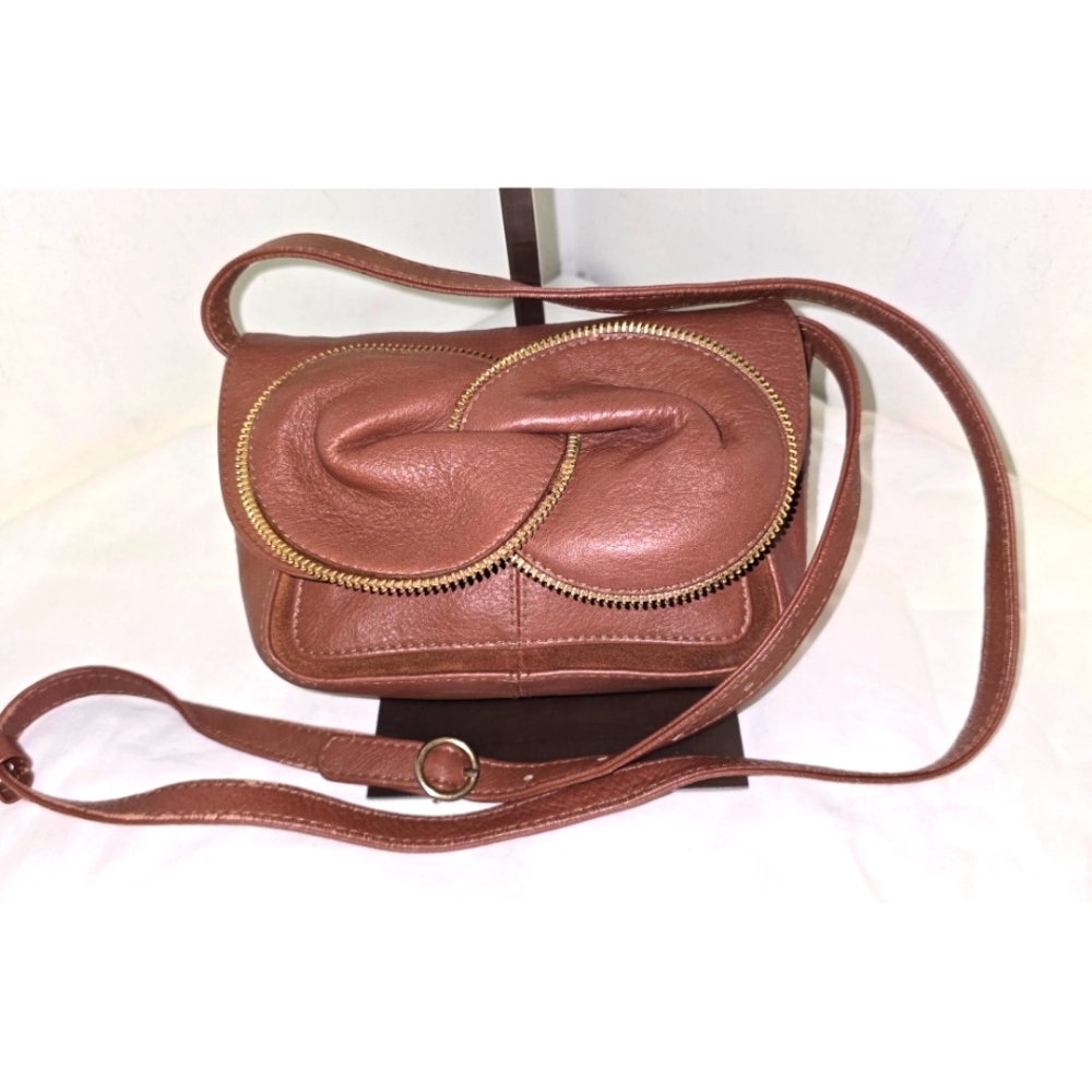 See By Chloe Brown Leather Ribbon Crossbody Bag - Picture 3 of 9